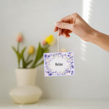 3-Pack Scented Paper Hanging Sachet - (Relax) Lavender