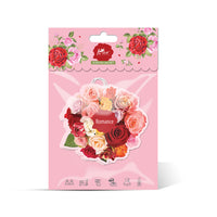 3-Pack Scented Paper Hanging Sachet - (Romance) French Rose