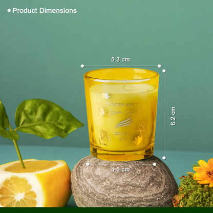 Lemon Sorbet Scented Candle - Wonder Series (50gms)