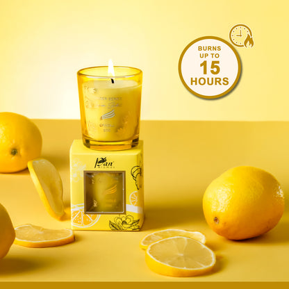 Lemon Sorbet Scented Candle - Wonder Series (50gms)