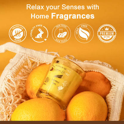 Lemon Sorbet Scented Candle - Wonder Series (50gms)