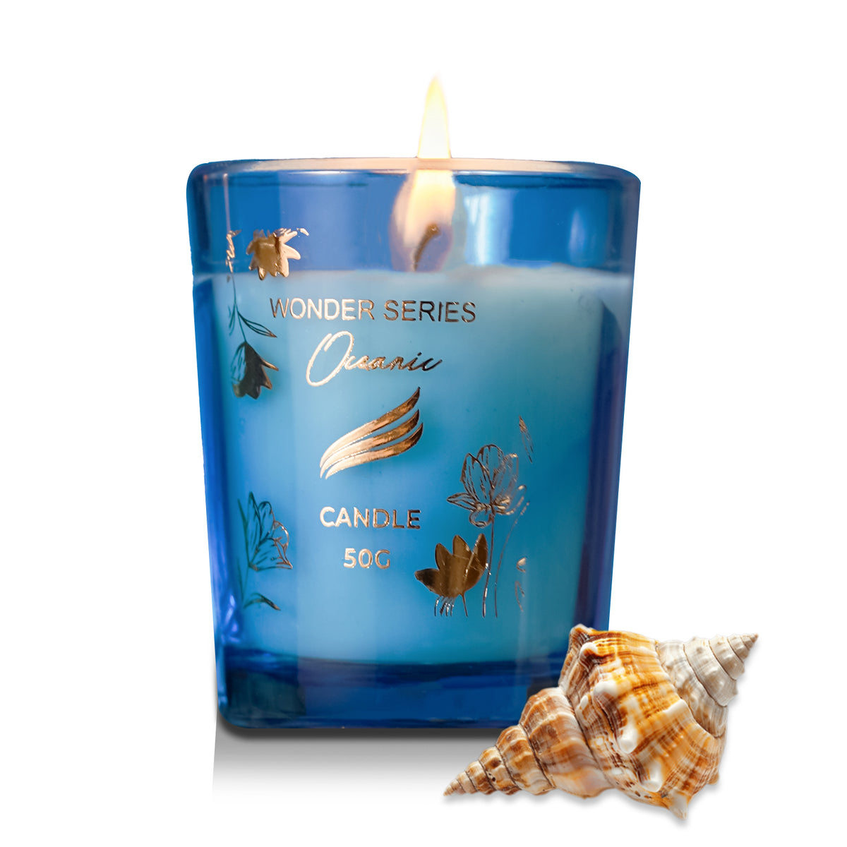 Oceanic Scented Candle - Wonder Series (50gms)