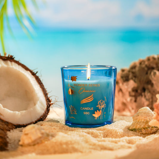Oceanic Scented Candle - Wonder Series (50gms)