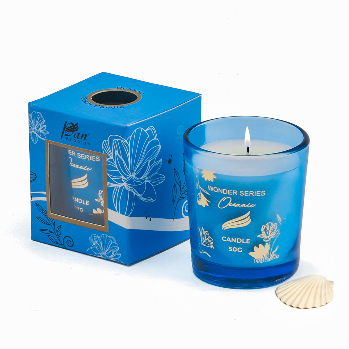 Oceanic Scented Candle - Wonder Series (50gms)