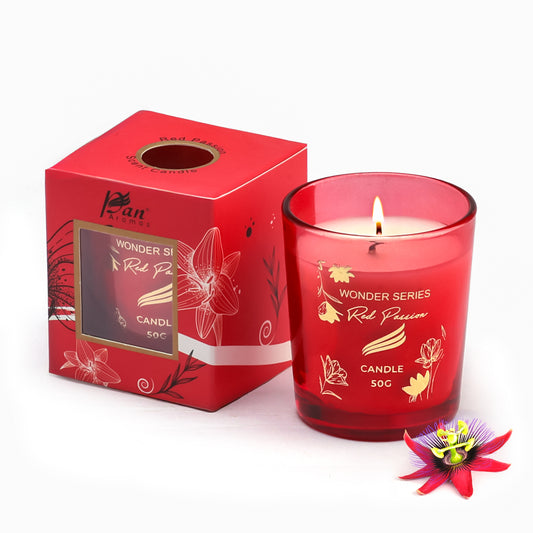 Wonder Series – Red Passion (Special Combo) | Reed Diffuser (50g) & Scented Candle (50g)