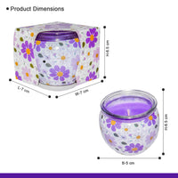 Shrink Sleeve Scented Candle – Fresh Lavender (85g)