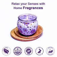 Shrink Sleeve Scented Candle – Fresh Lavender (85g)