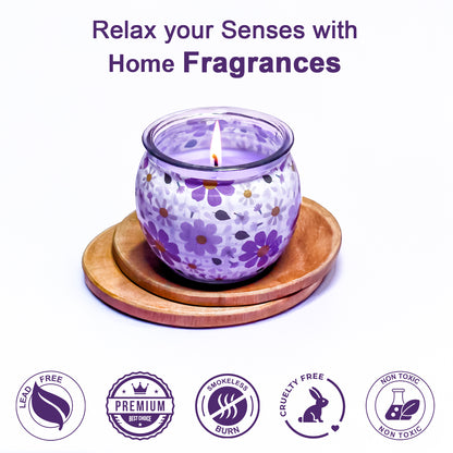Shrink Sleeve Scented Candle – Fresh Lavender (85g)