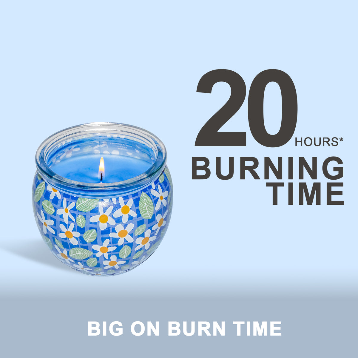 Shrink Sleeve Scented Candle – Fresh Linen (85g)