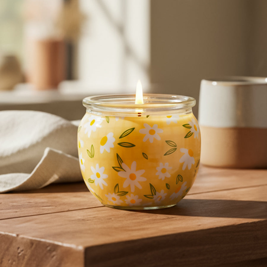 Shrink Sleeve Scented Candle – French Vanilla (85g)