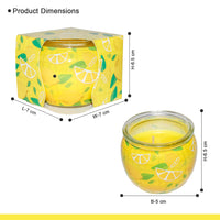 Shrink Sleeve Scented Candle – Lemon Grass (85g)