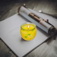Shrink Sleeve Scented Candle – Lemon Grass (85g)