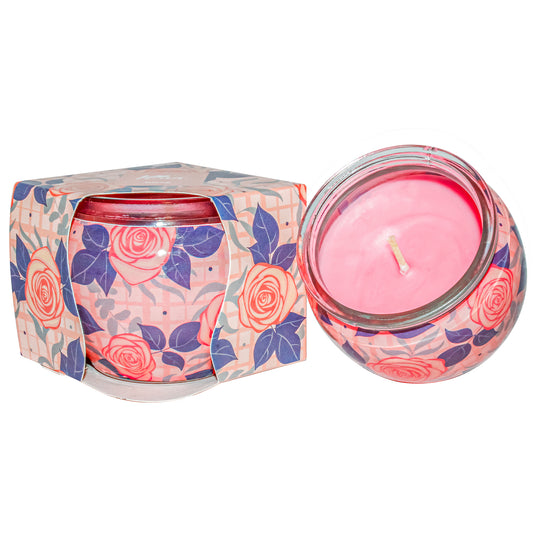 Shrink Sleeve Scented Candle – Rose (85g)