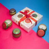4 Pack Scented Tin Candle - Gift Set
