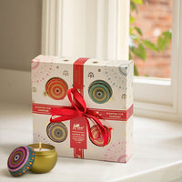 4 Pack Scented Tin Candle - Gift Set