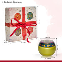 4 Pack Scented Tin Candle - Gift Set