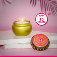Lavender Lace & Tropical Paradise Scented Tin Candle- 2 Pack
