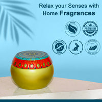Tuberose Jasmine Scented Tin Candle- 70gm