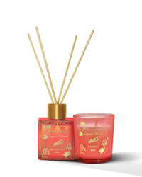 Wonder Series - Tropical Peach (Special Combo) Reed Diffuser (50ml) & Scented Candle (50g)