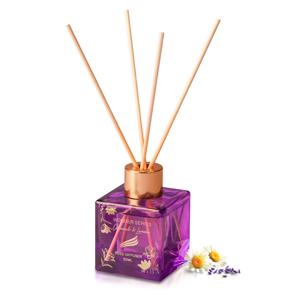 Chamomile & Lavender Scented Reed Diffuser - Wonder Series (50ml)
