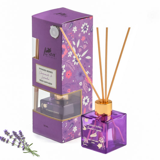 Chamomile & Lavender Scented Reed Diffuser - Wonder Series (50ml)