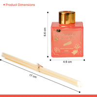 Tropical Peach Scented Reed Diffuser - Wonder Series (50ml)
