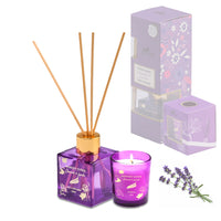 Wonder Series – Chamomile & Lavender (Special Combo) | Reed Diffuser (50g) & Scented Candle (50g)