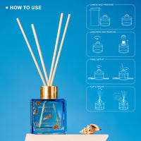 Wonder Series – Oceanic (Special Combo) | Reed Diffuser (50g) & Scented Candle (50g)