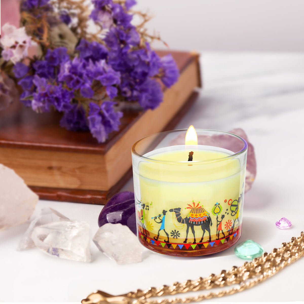 100gms Celebration Scented Candle - Vanilla Bean