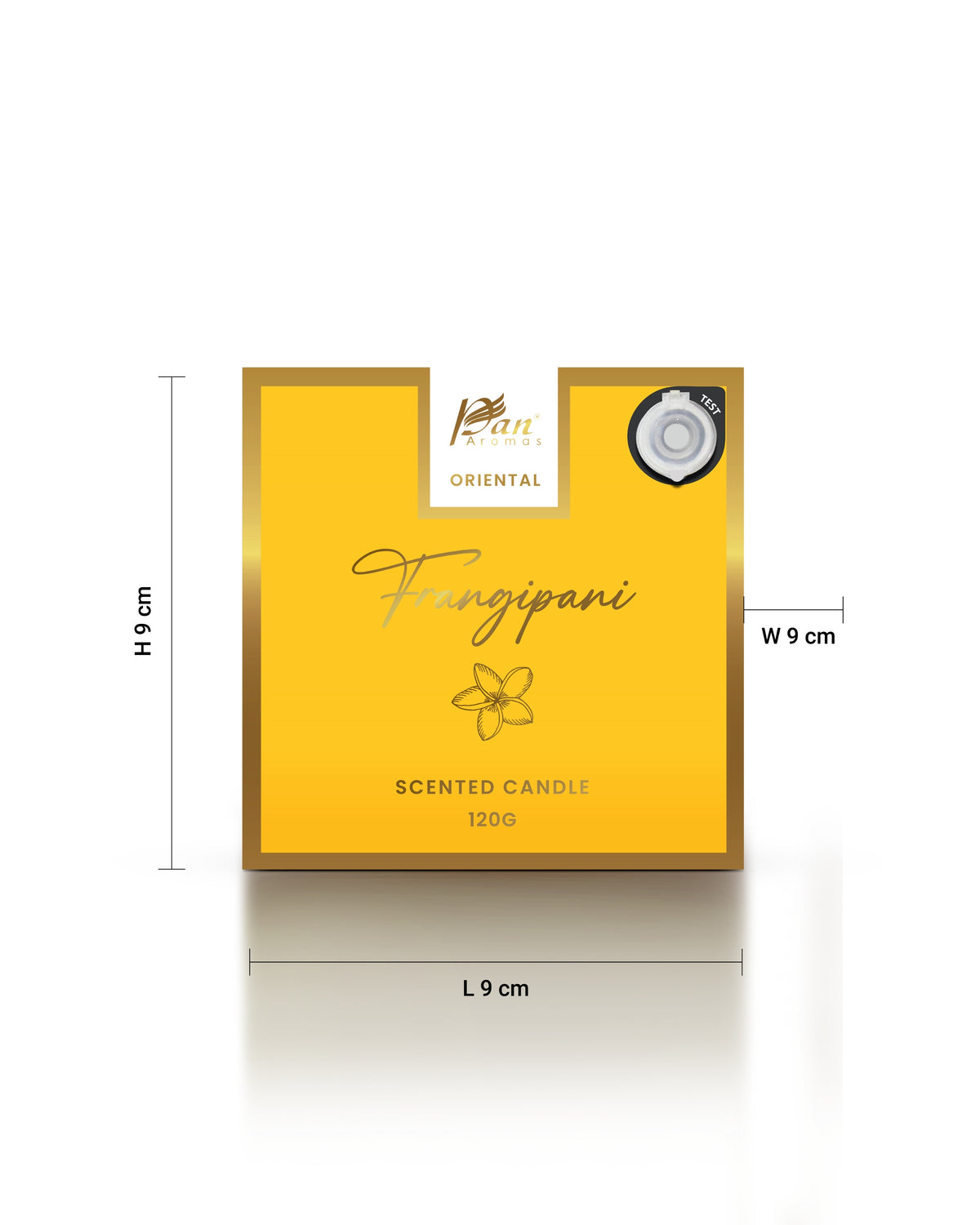 120gm Oriental Scented Candle - Frangipani