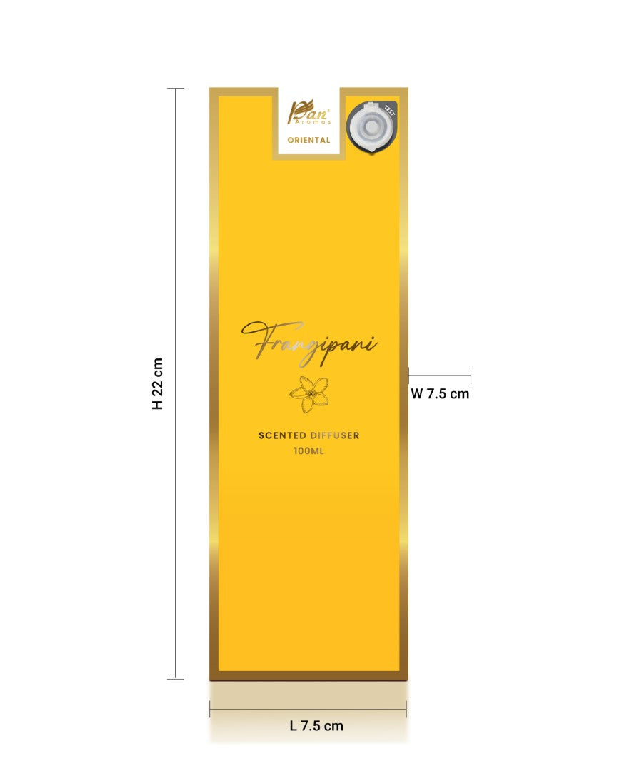 Oriental Frangipani (Special Combo) Reed Diffuser (100ml) & Scented Candle (120g)