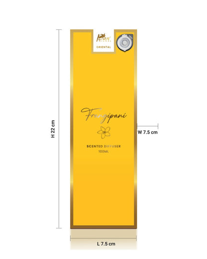 Oriental Frangipani (Special Combo) Reed Diffuser (100ml) & Scented Candle (120g)