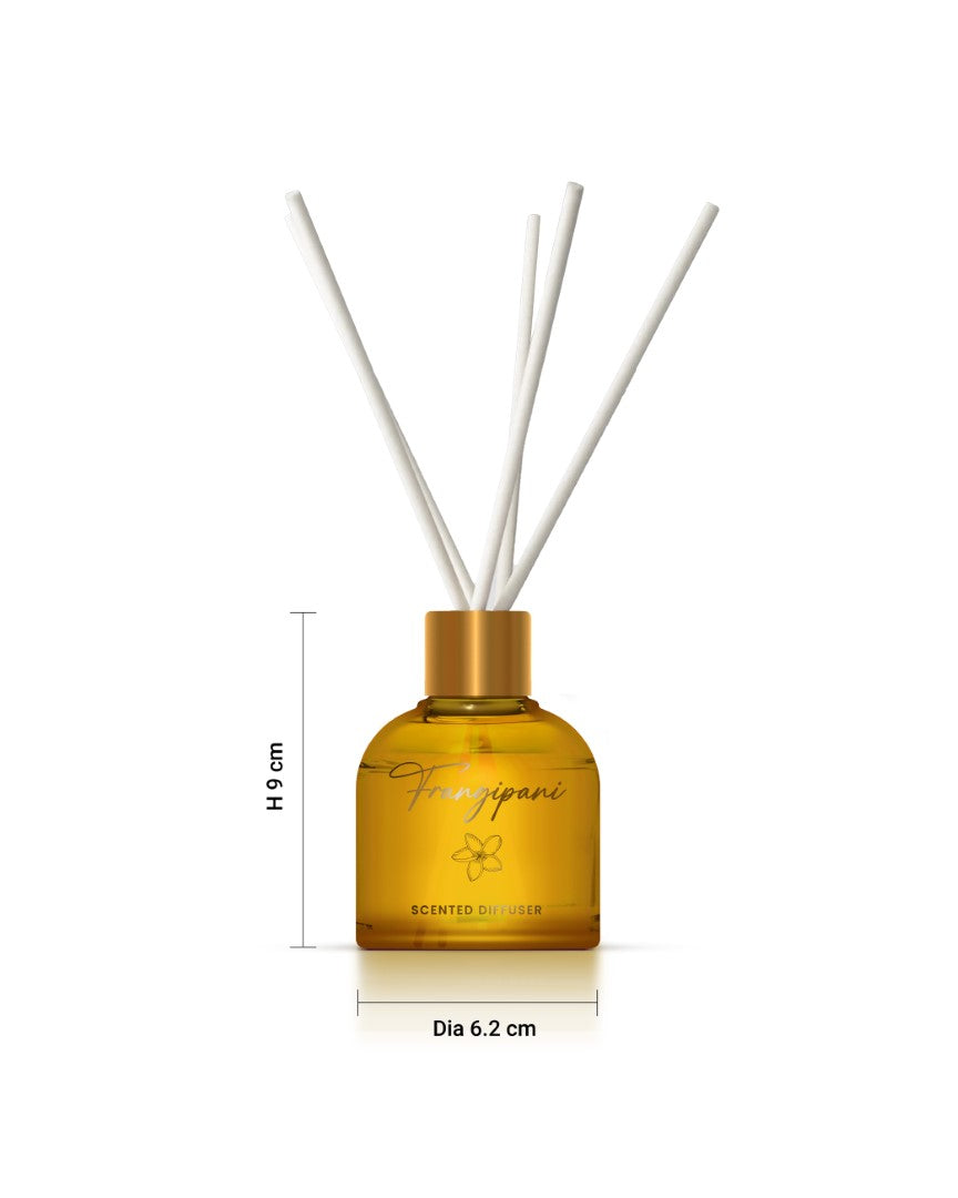 Oriental Frangipani (Special Combo) Reed Diffuser (100ml) & Scented Candle (120g)