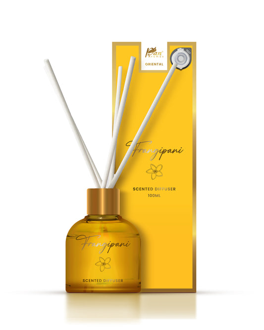 Oriental Frangipani (Special Combo) Reed Diffuser (100ml) & Scented Candle (120g)