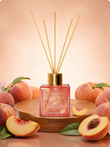 Tropical Peach Scented Reed Diffuser - Wonder Series (50ml)