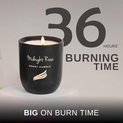 Crystal Collection – Midnight Rose (Special Combo) | Reed Diffuser (100ml) & Scented Candle (150g)
