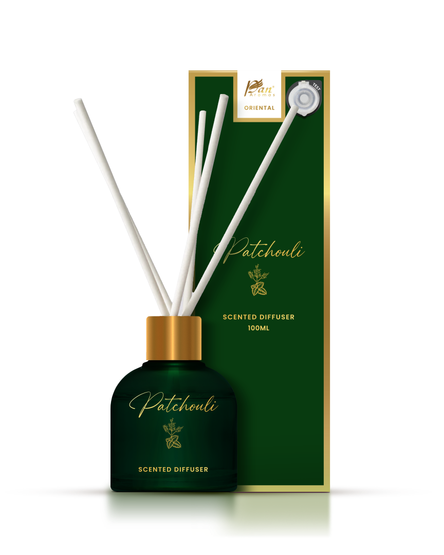 Oriental Patchouli (Special Combo) Reed Diffuser (100ml) & Scented Candle (120g)