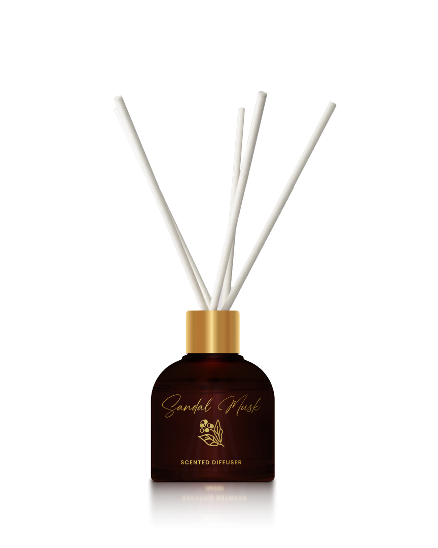 100ml Oriental Scented Reed Diffuser - Sandal Musk